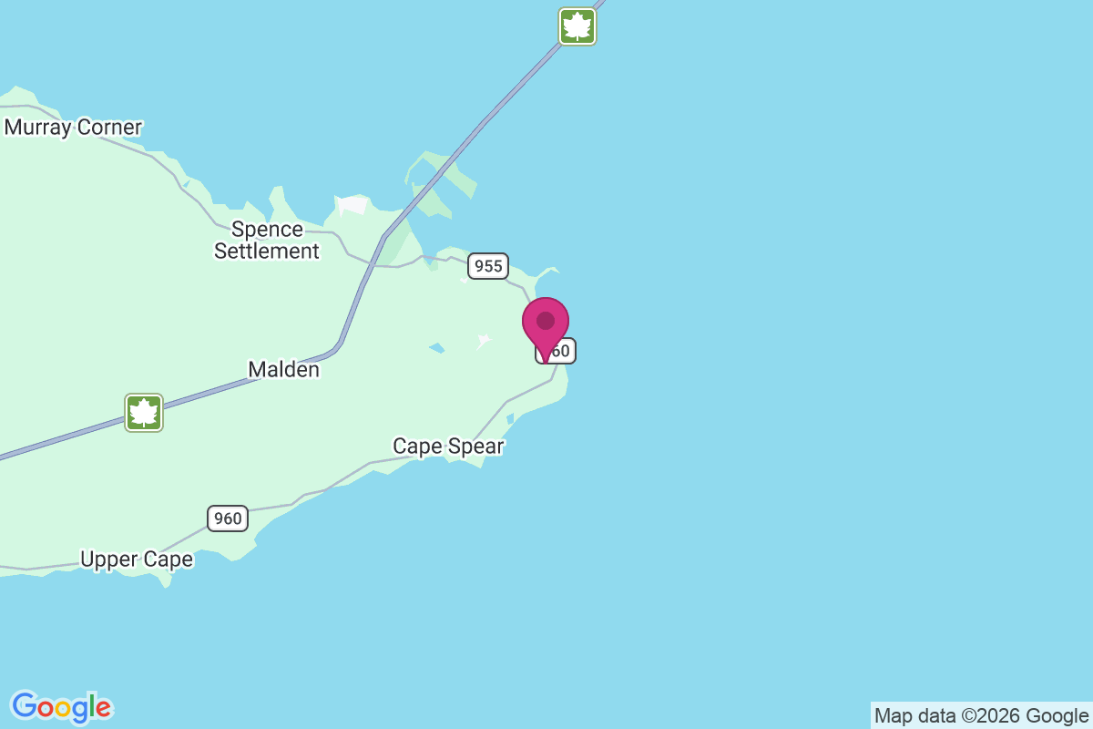 Cape Tormentine map