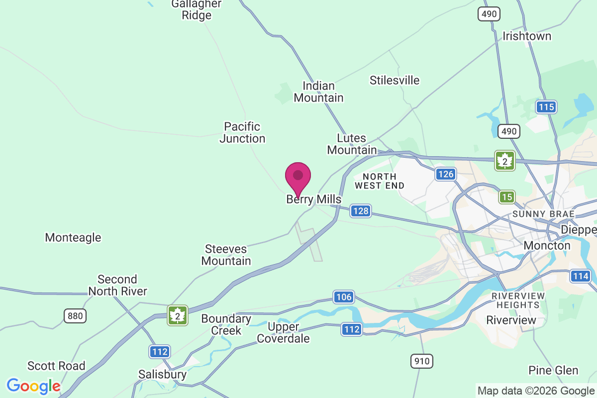 Berry Mill map