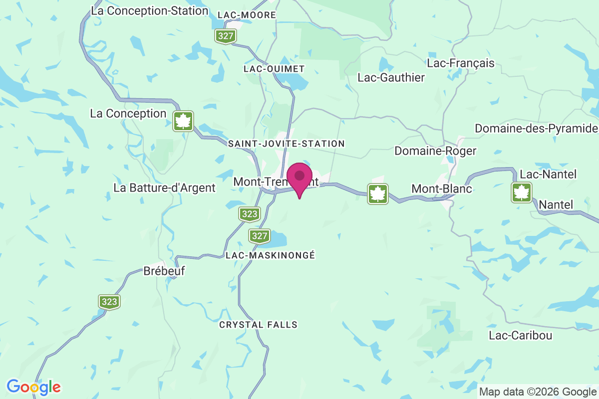 Saint-Jovite map