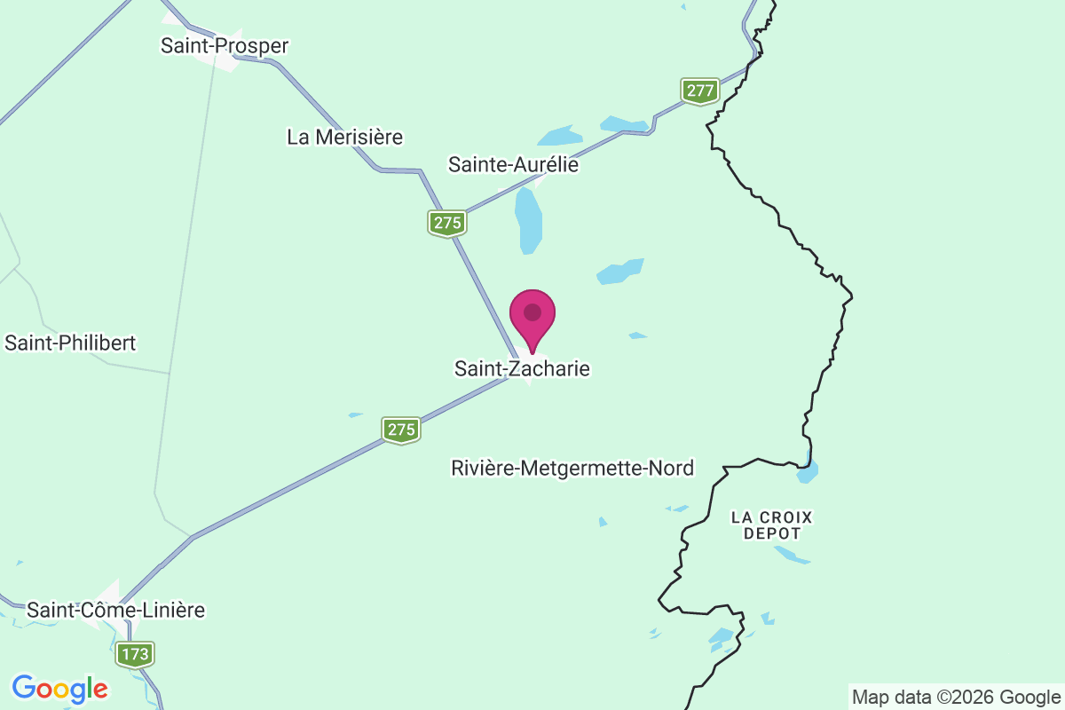 Saint-Zacharie map