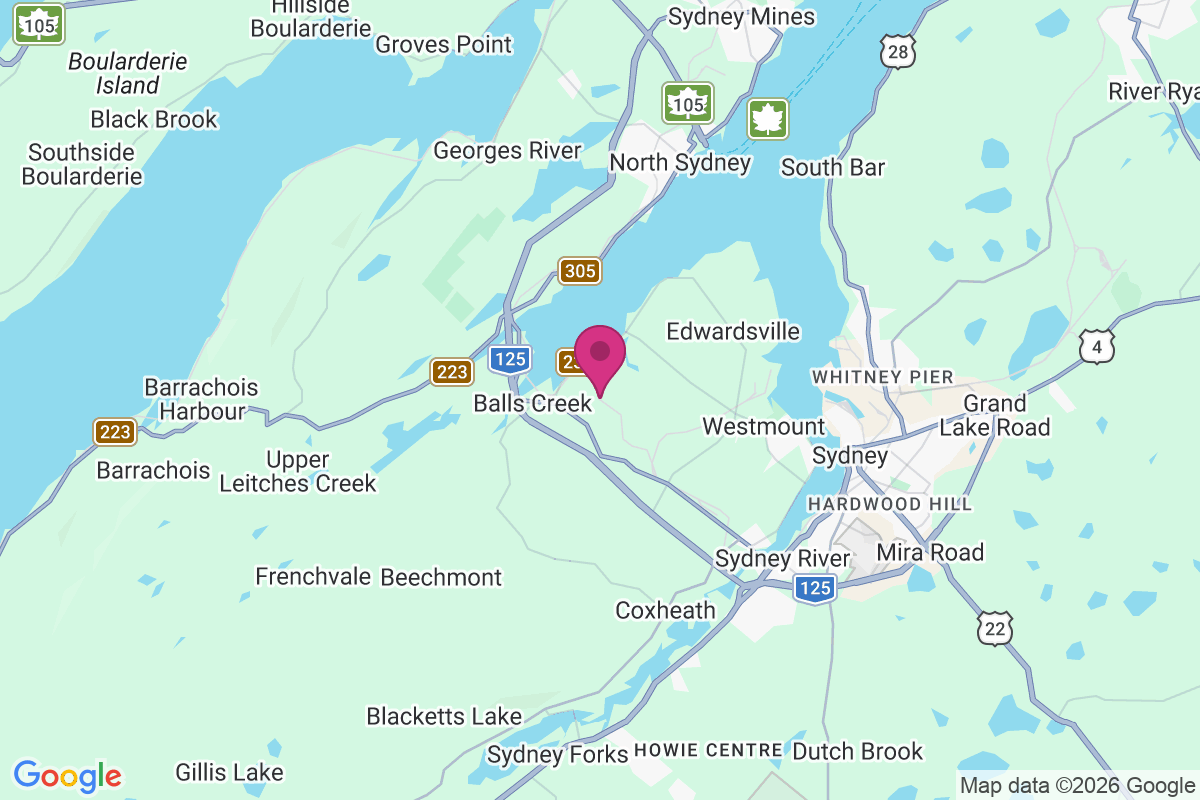 North West Arm map