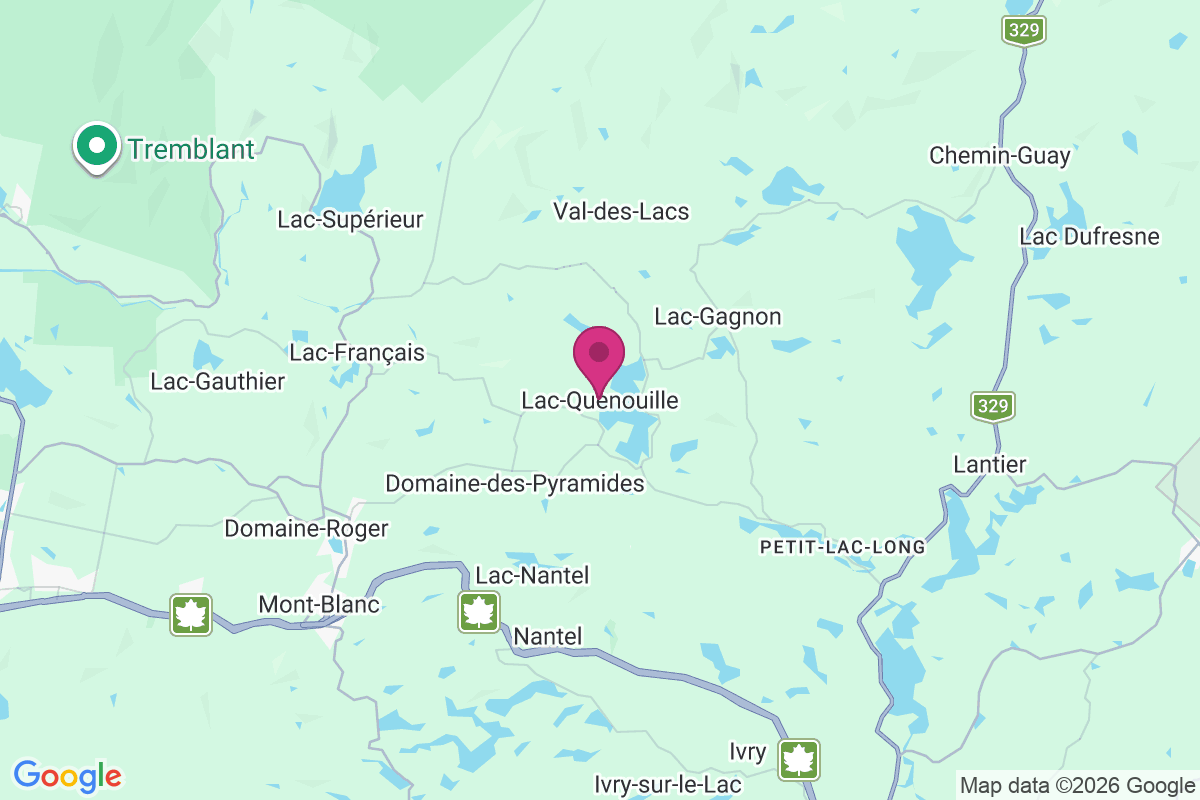 Lac-Quenouille map