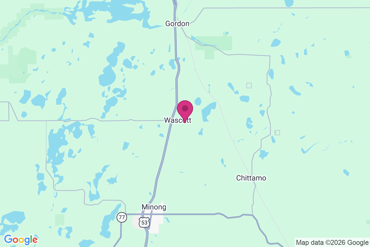 Wascott map