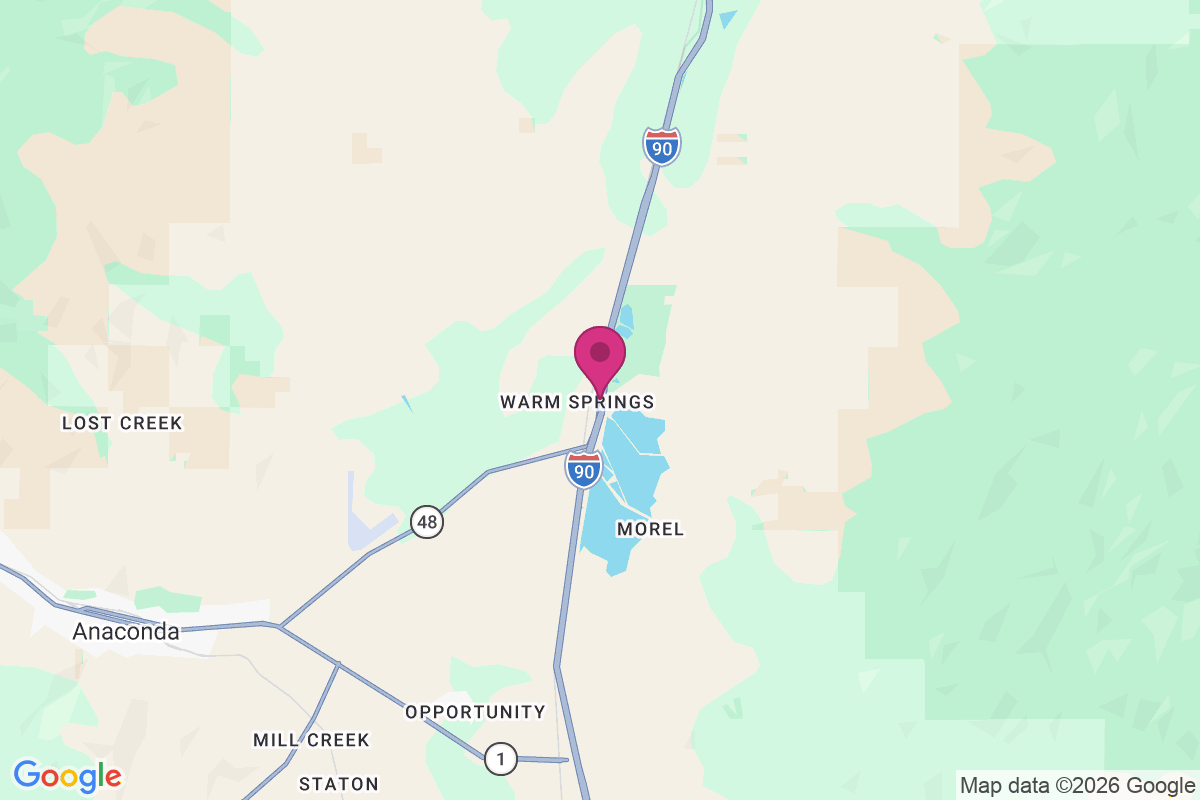 Warmsprings map