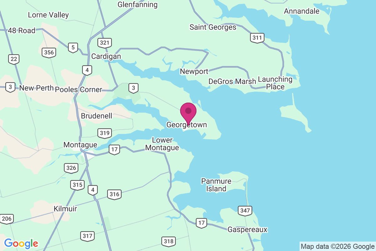 Georgetown map