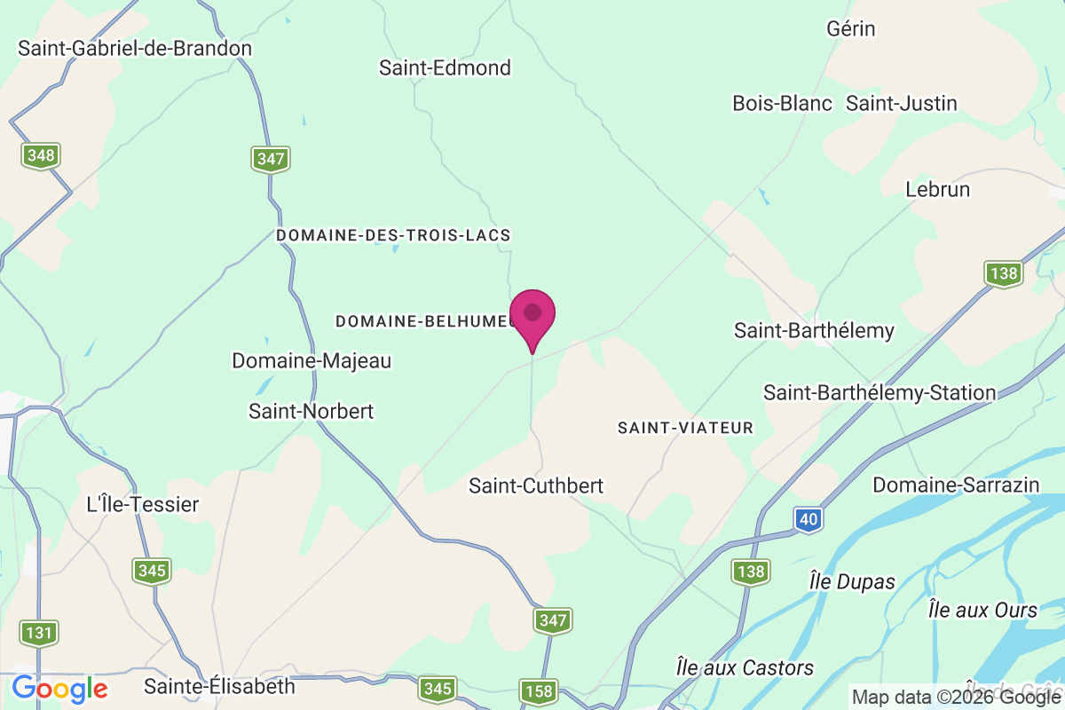 Saint-Cuthbert map