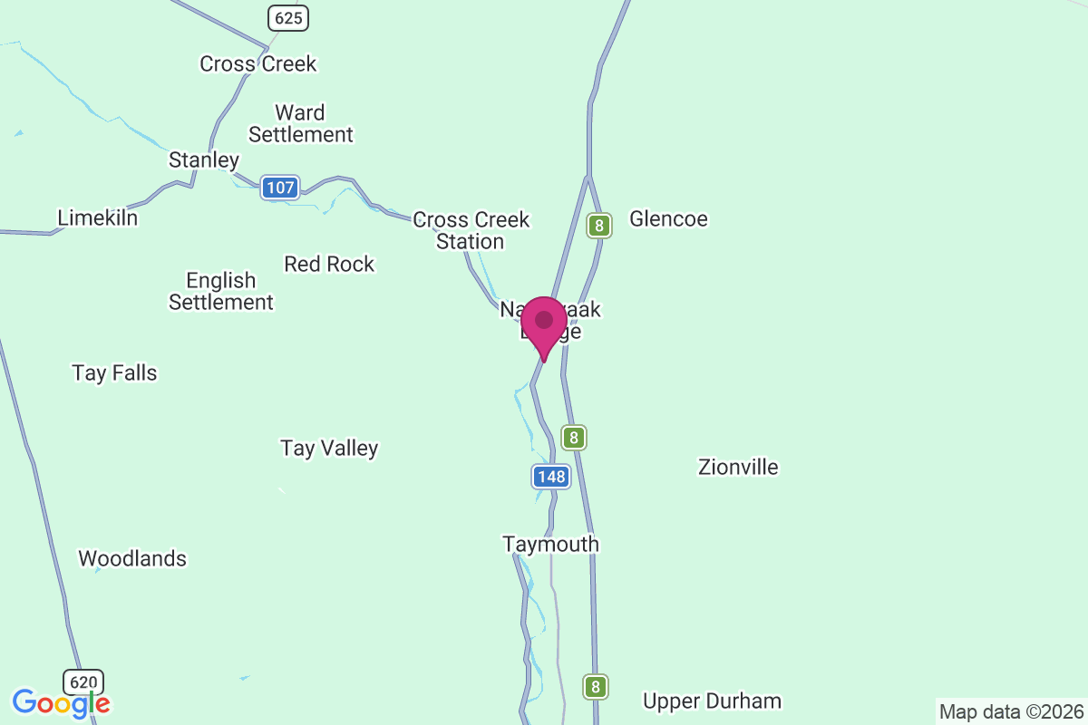 Covered Bridge Station map