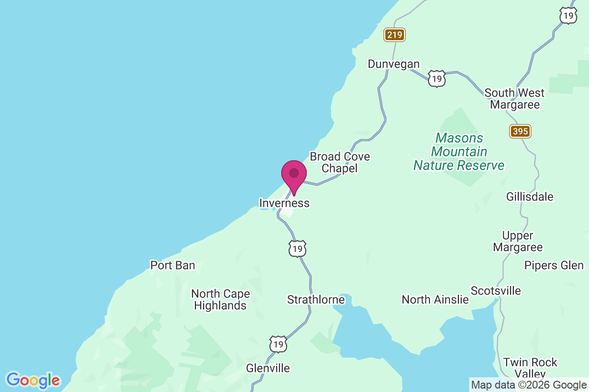 Inverness map