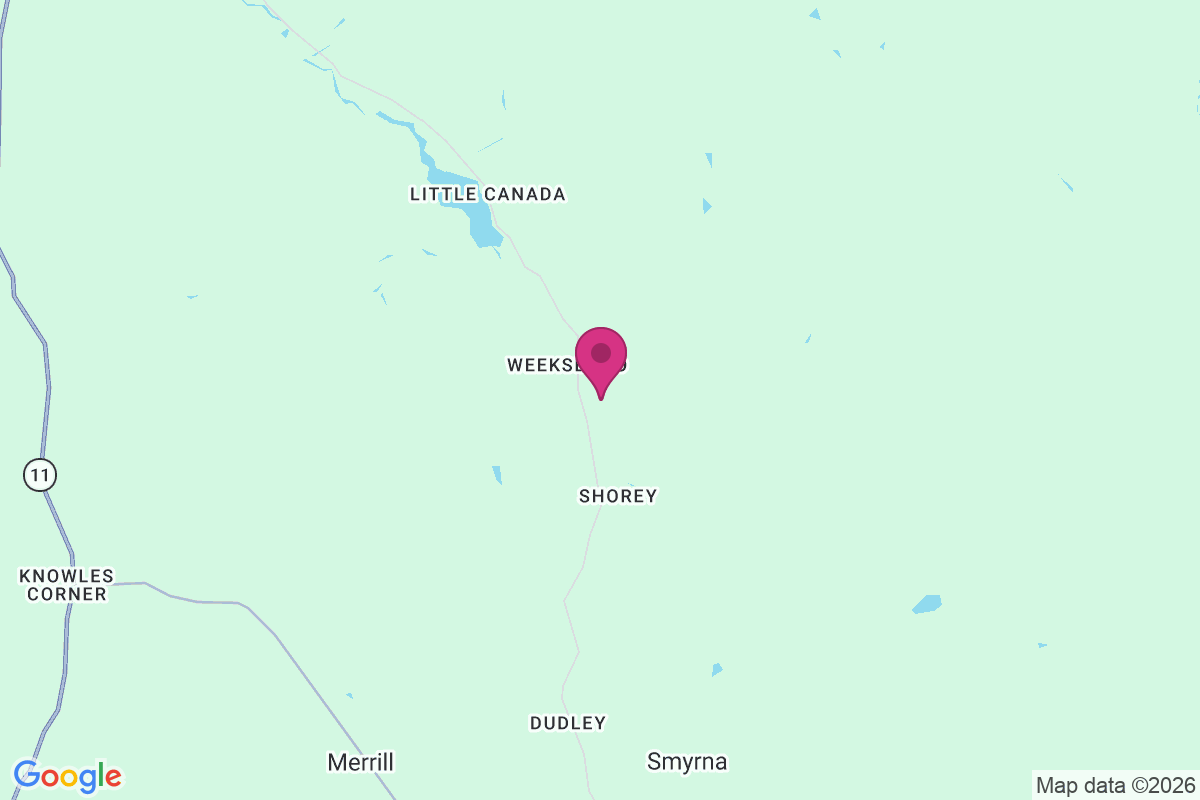 Weeksboro map