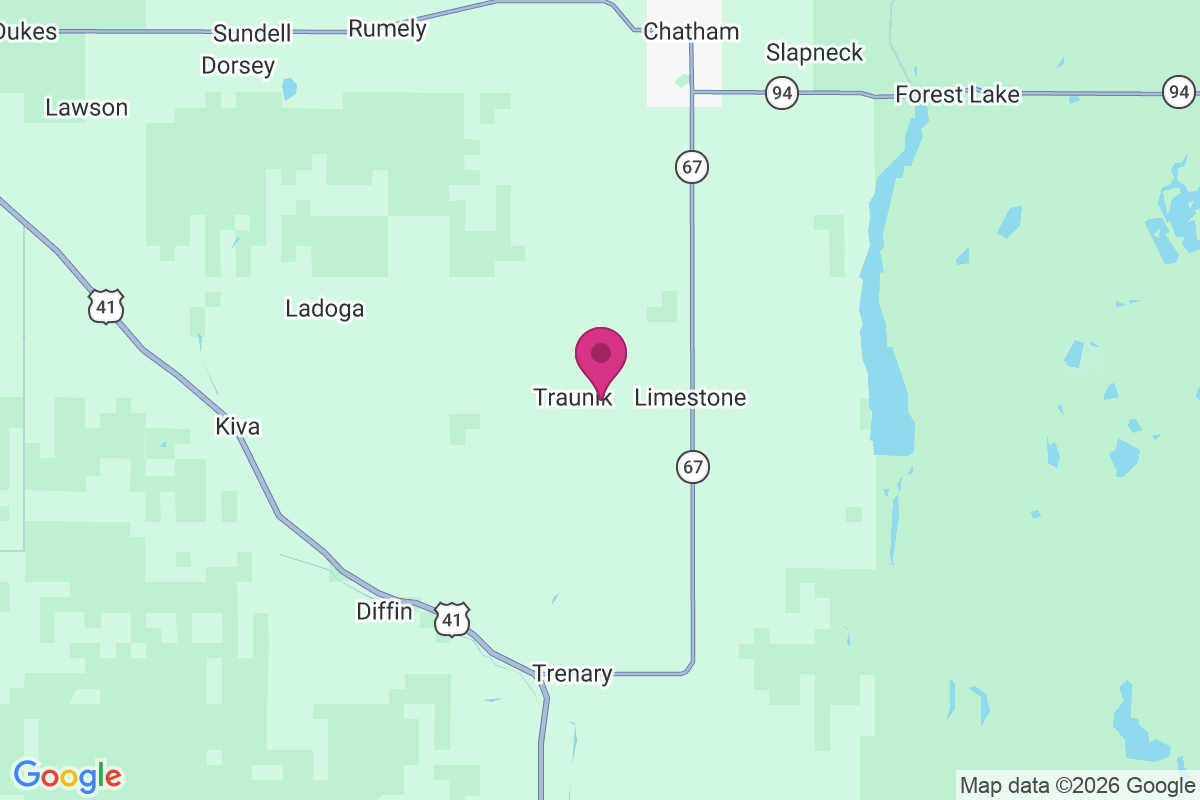 Traunik map