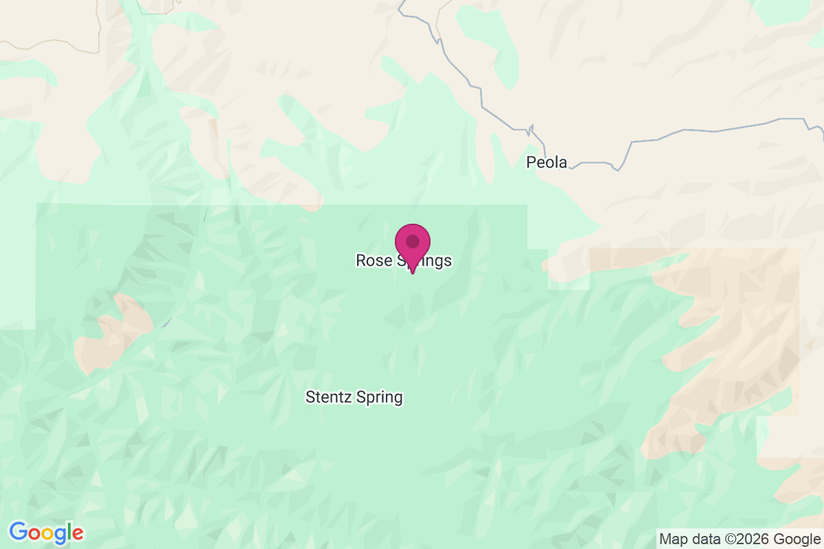 Rose Springs map