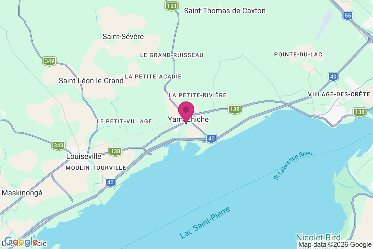 Yamachiche map