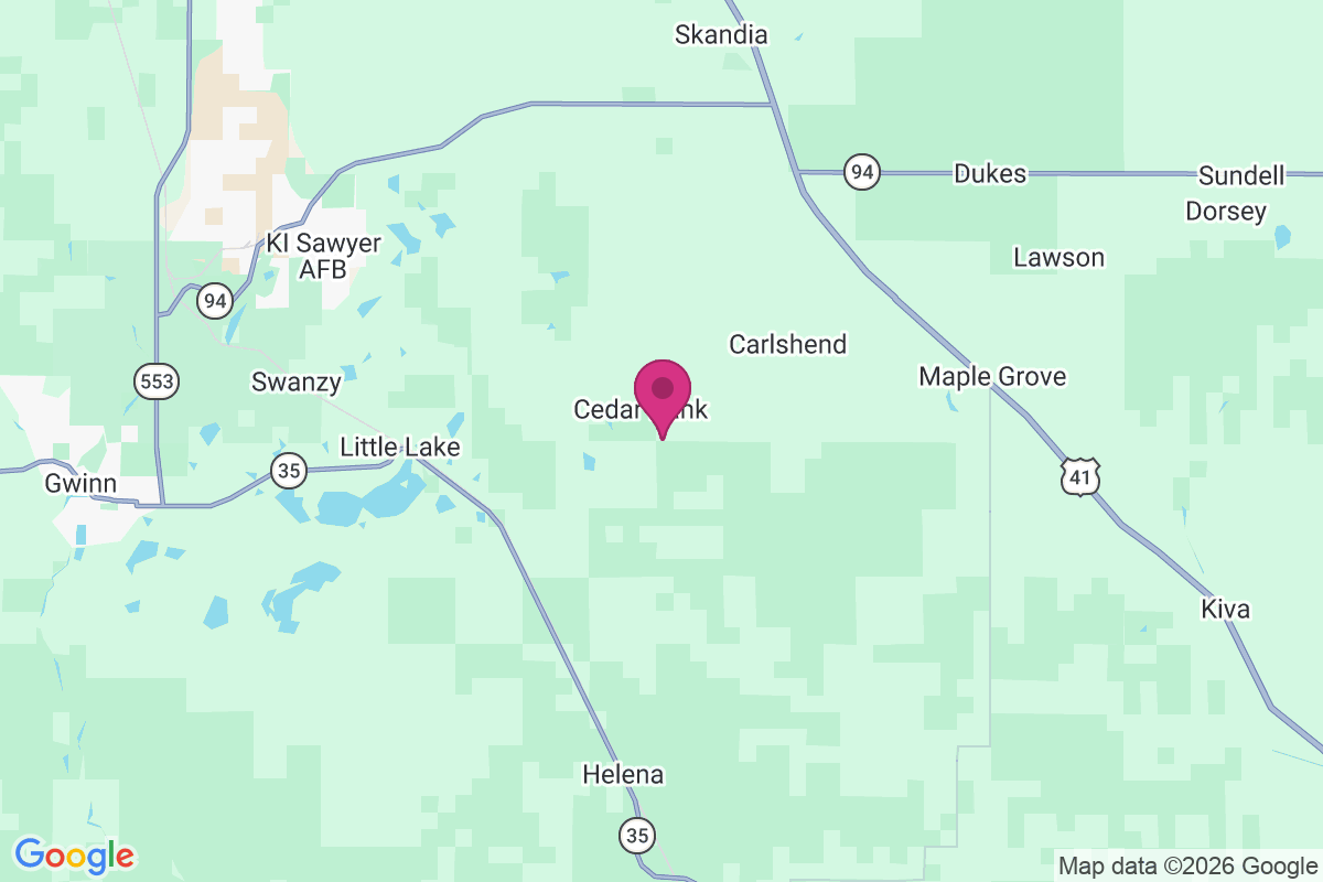 Cedar Bank map