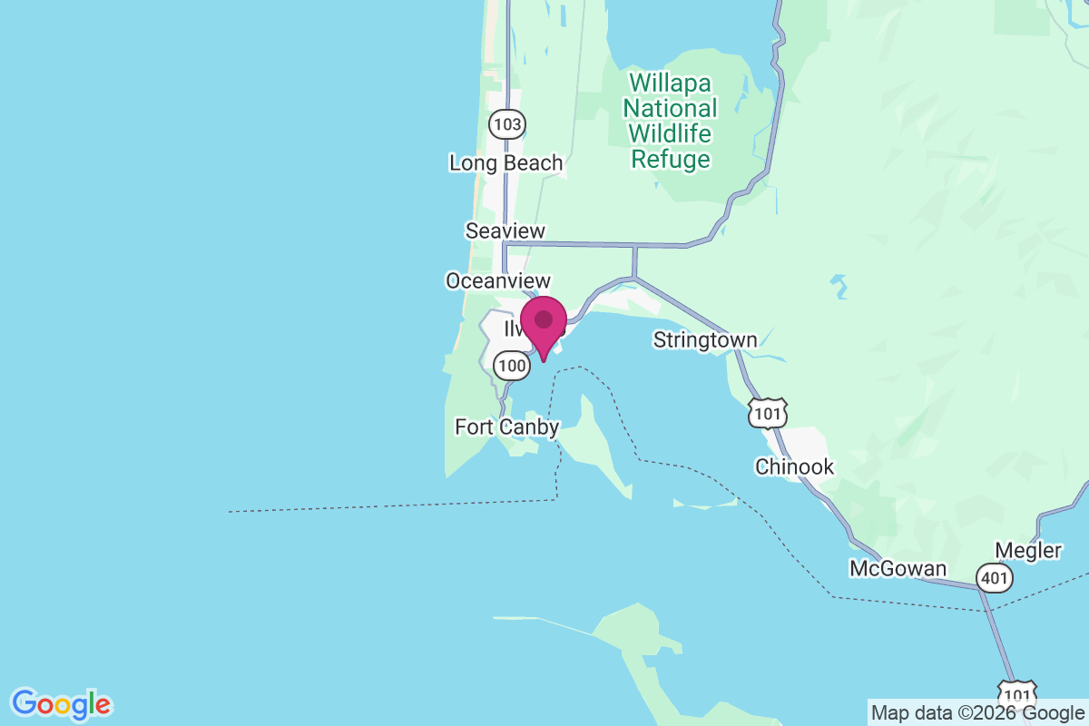 Ilwaco map