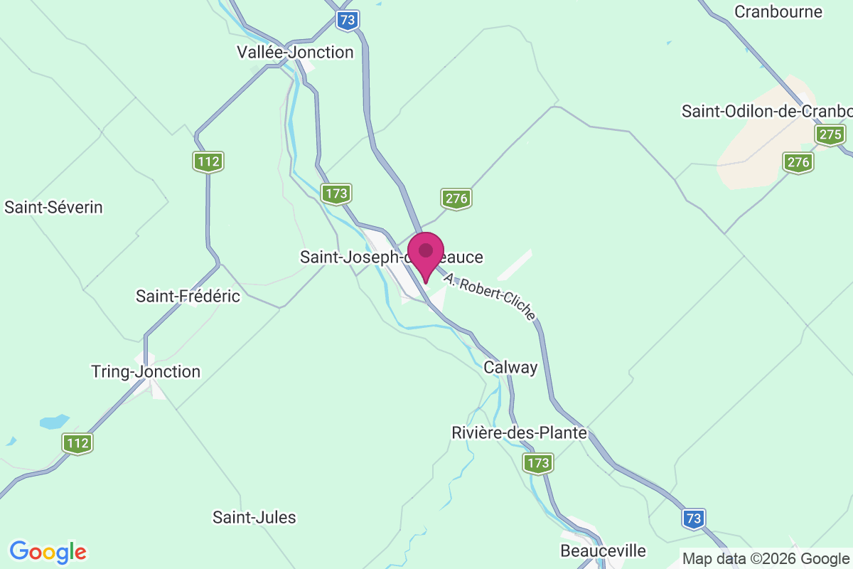 Saint Joseph map