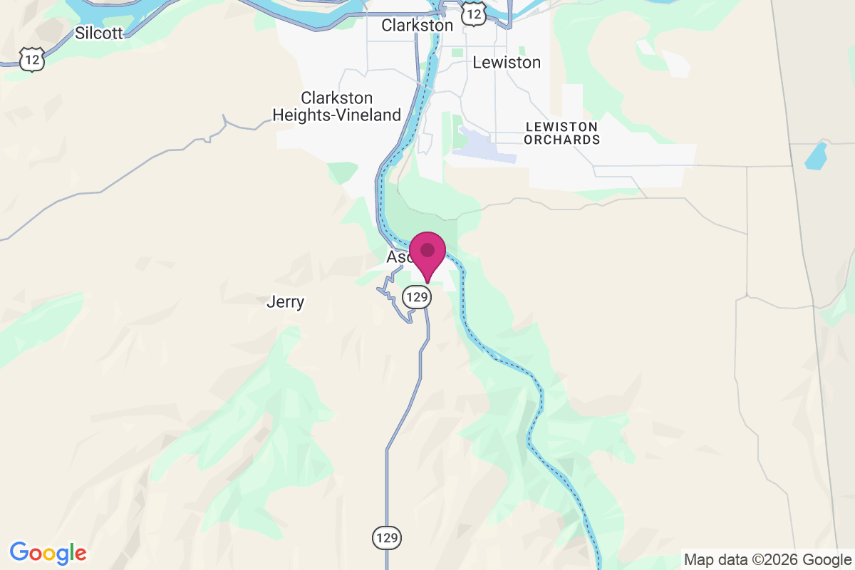 Asotin map