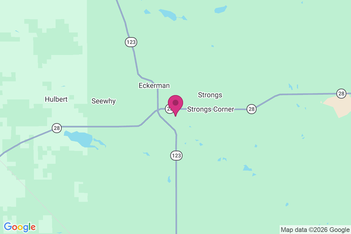 Eckerman Corner Lookout Tower map