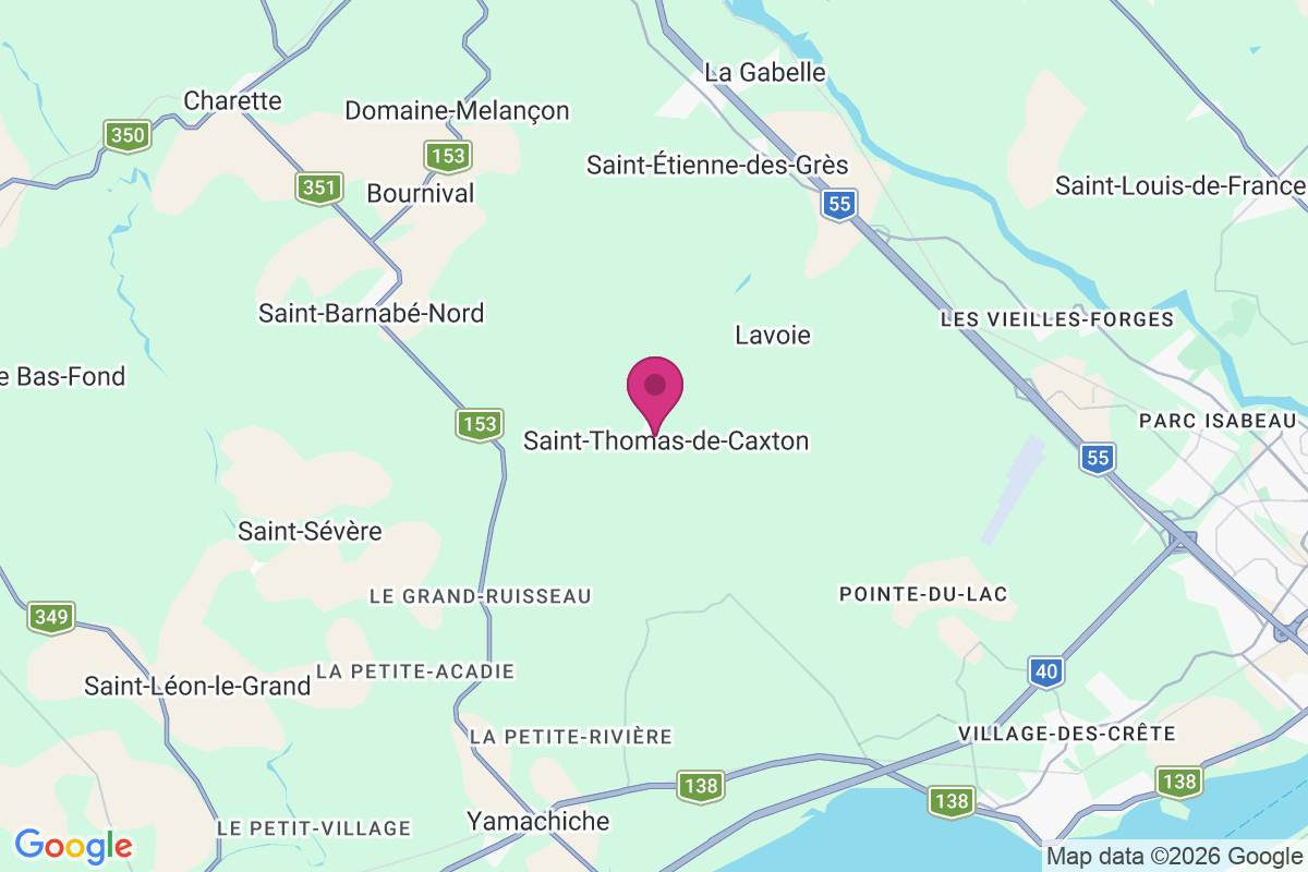 Saint-Thomas-de-Caxton map