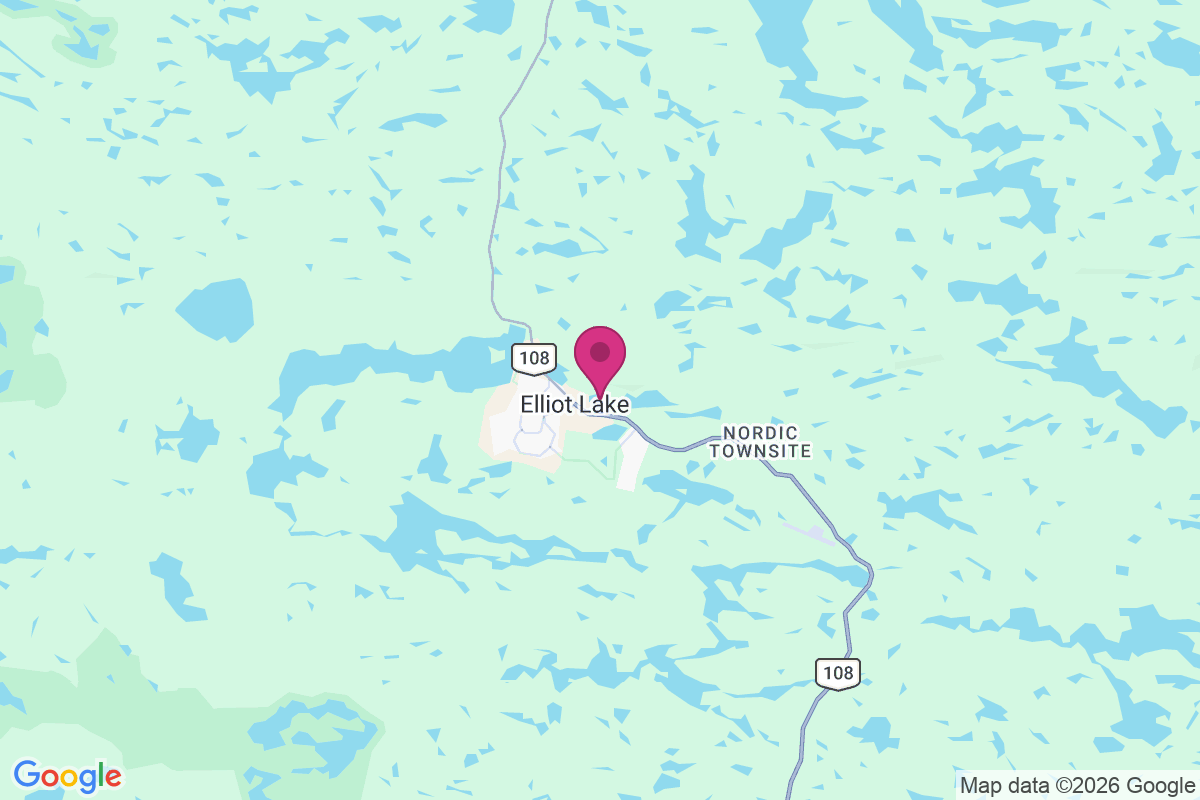 Elliot Lake map