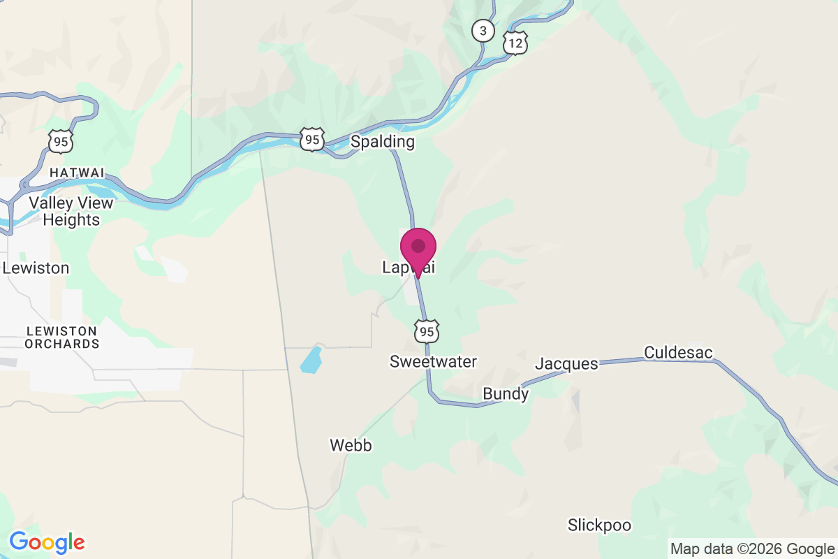 Lapwai map