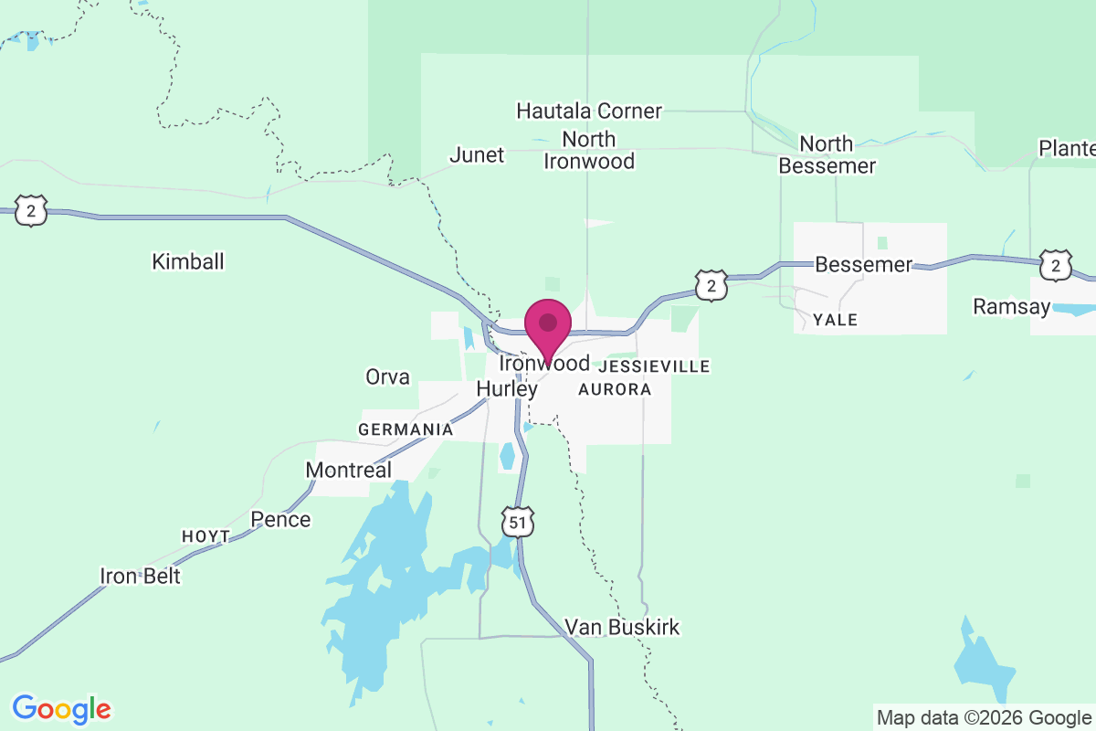 Ironwood map