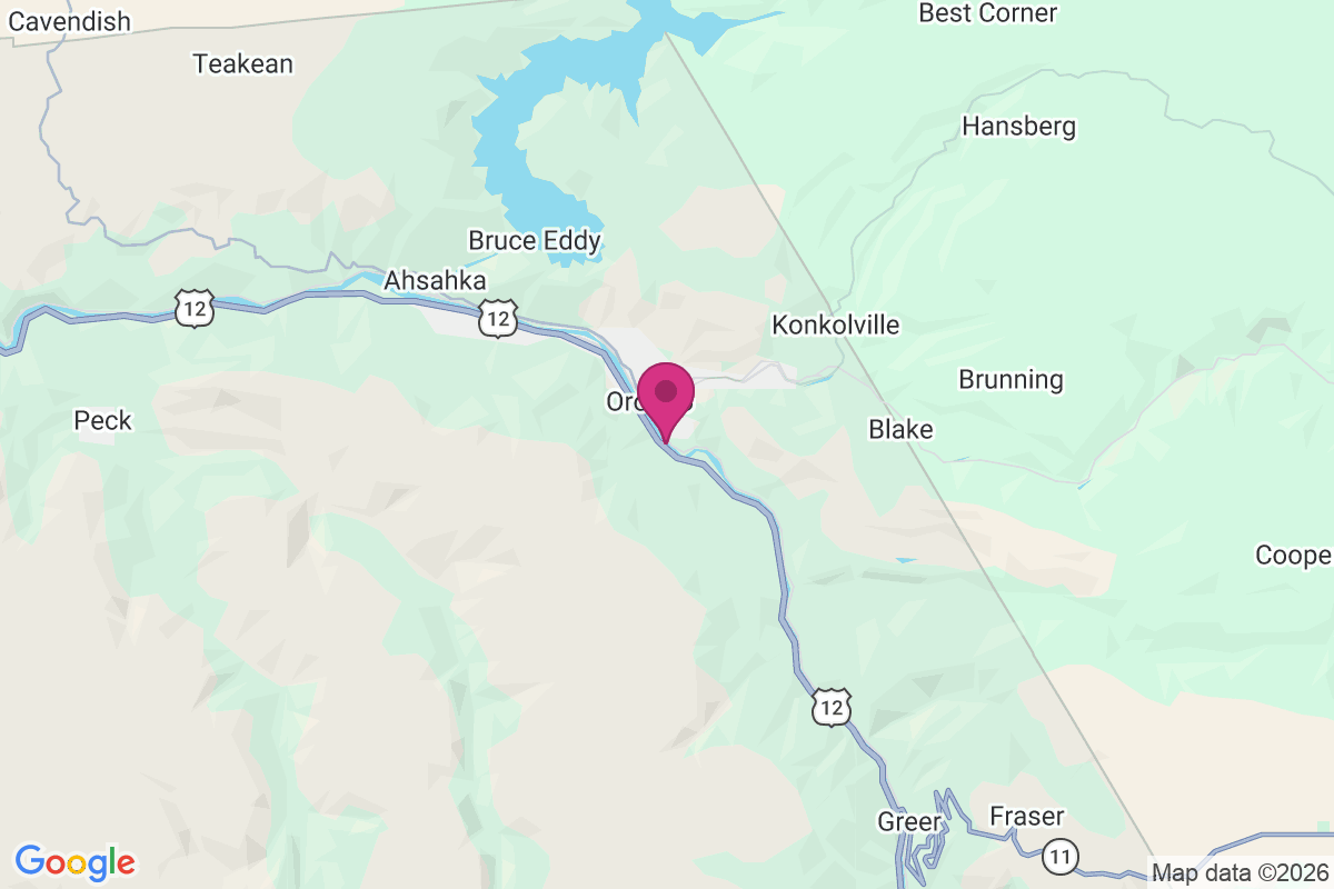 Orofino map