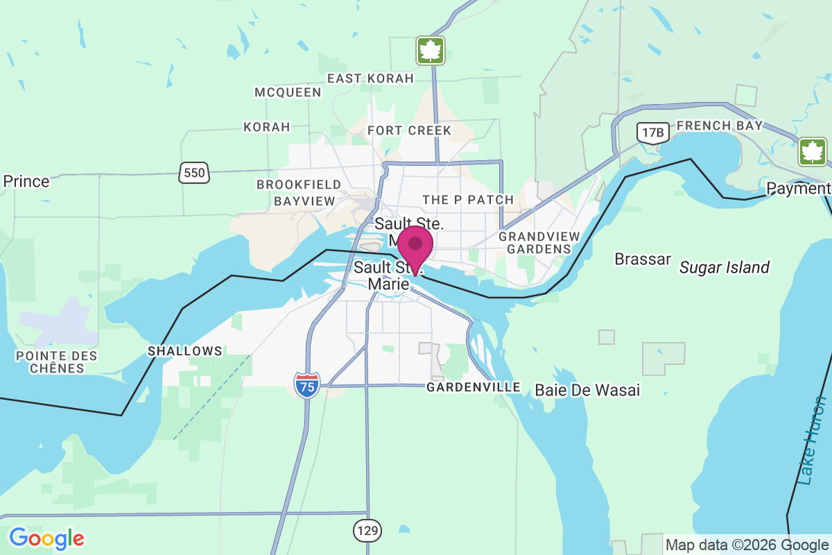 Sault Sainte Marie map
