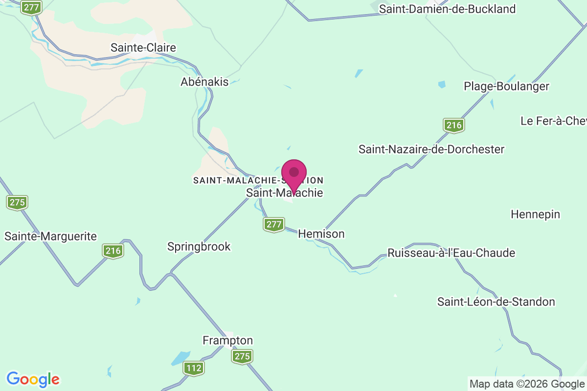 Saint-Malachie map