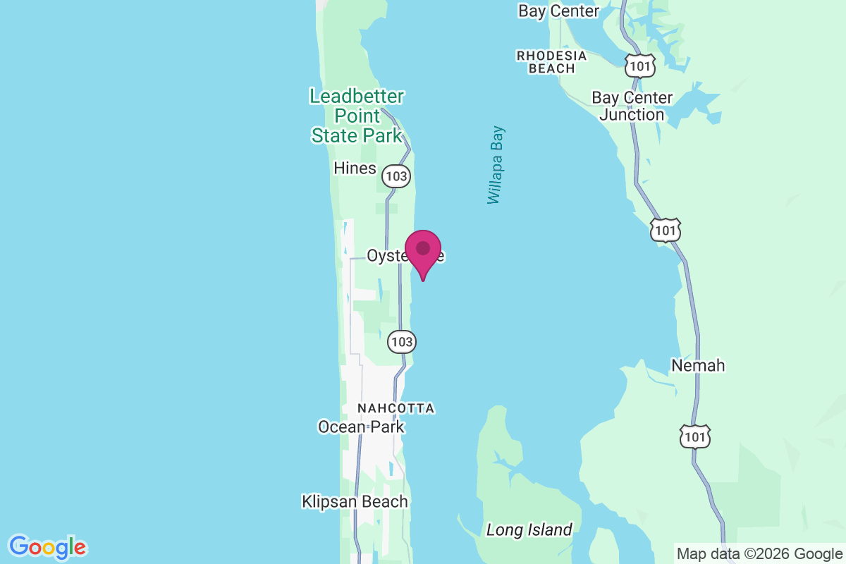 Oysterville map