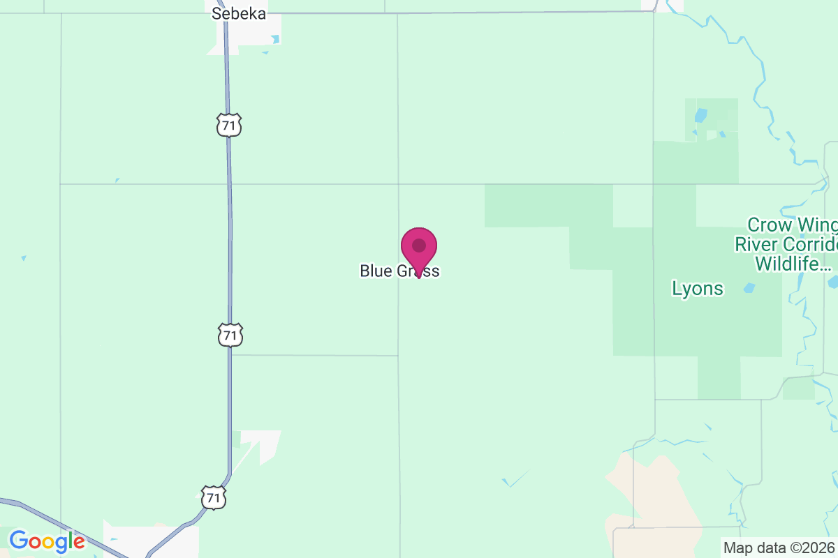 Blue Grass map