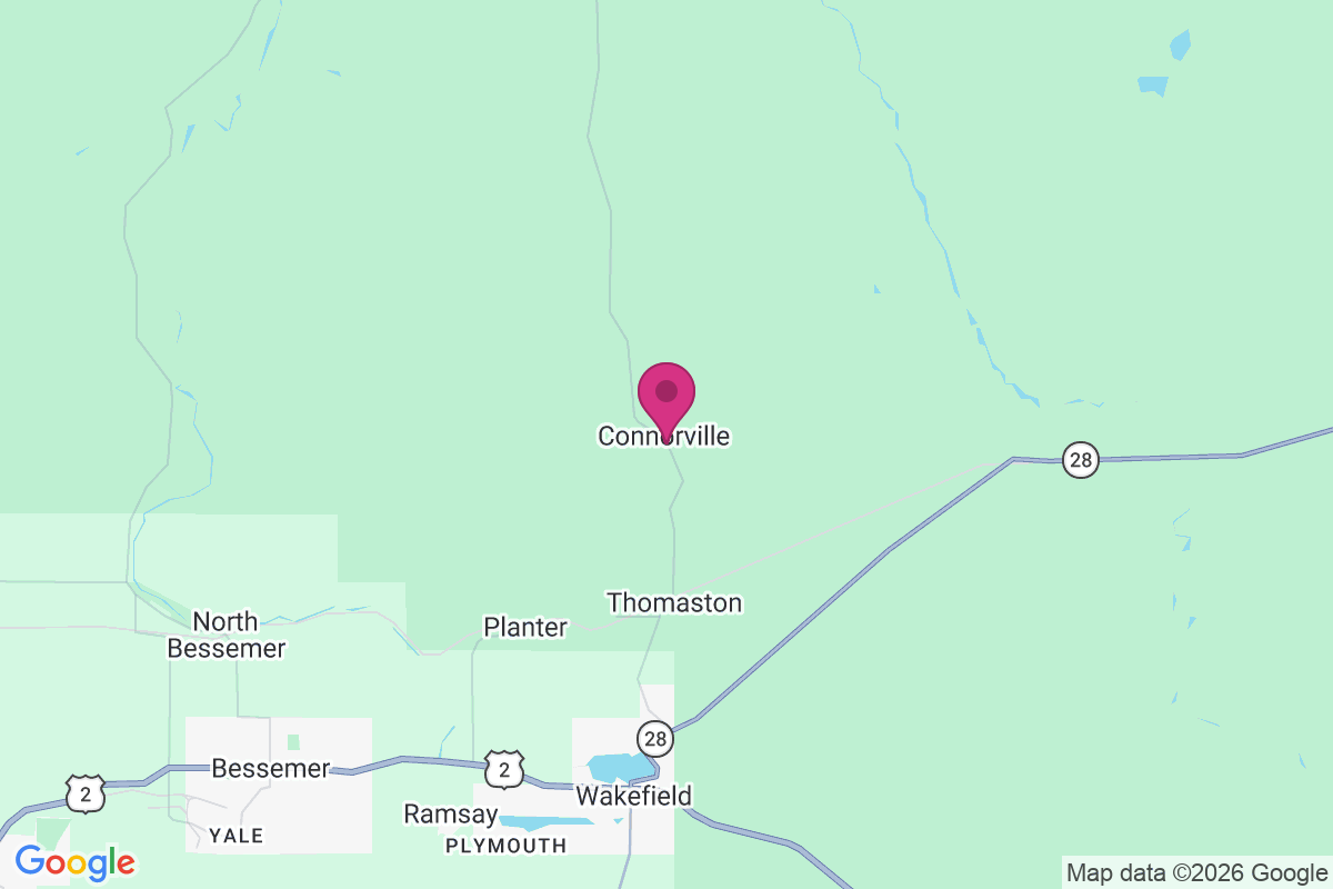 Connorville map