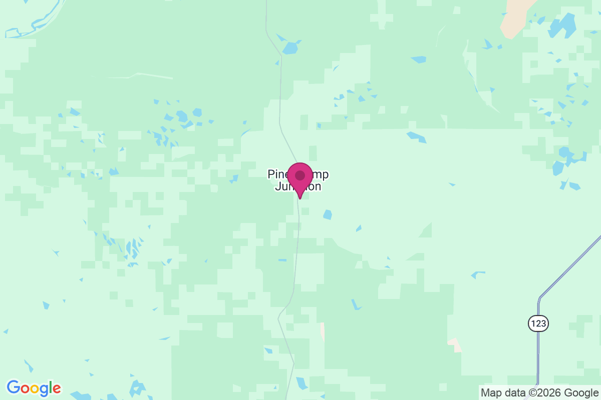 Pine Stump Junction map