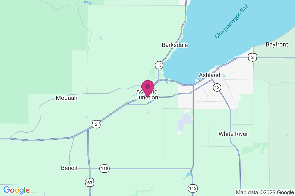 Ashland Junction map