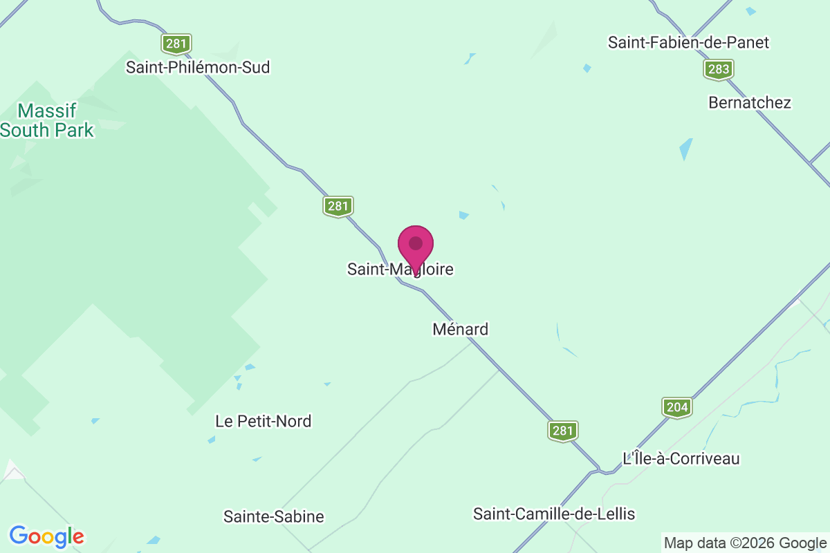 Saint-magloire map