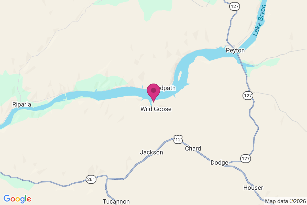 Wild Goose map