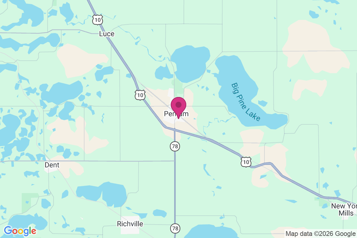 Perham map