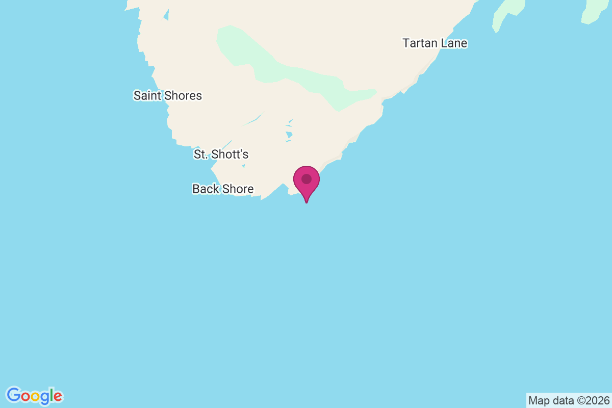 Cape Pine map