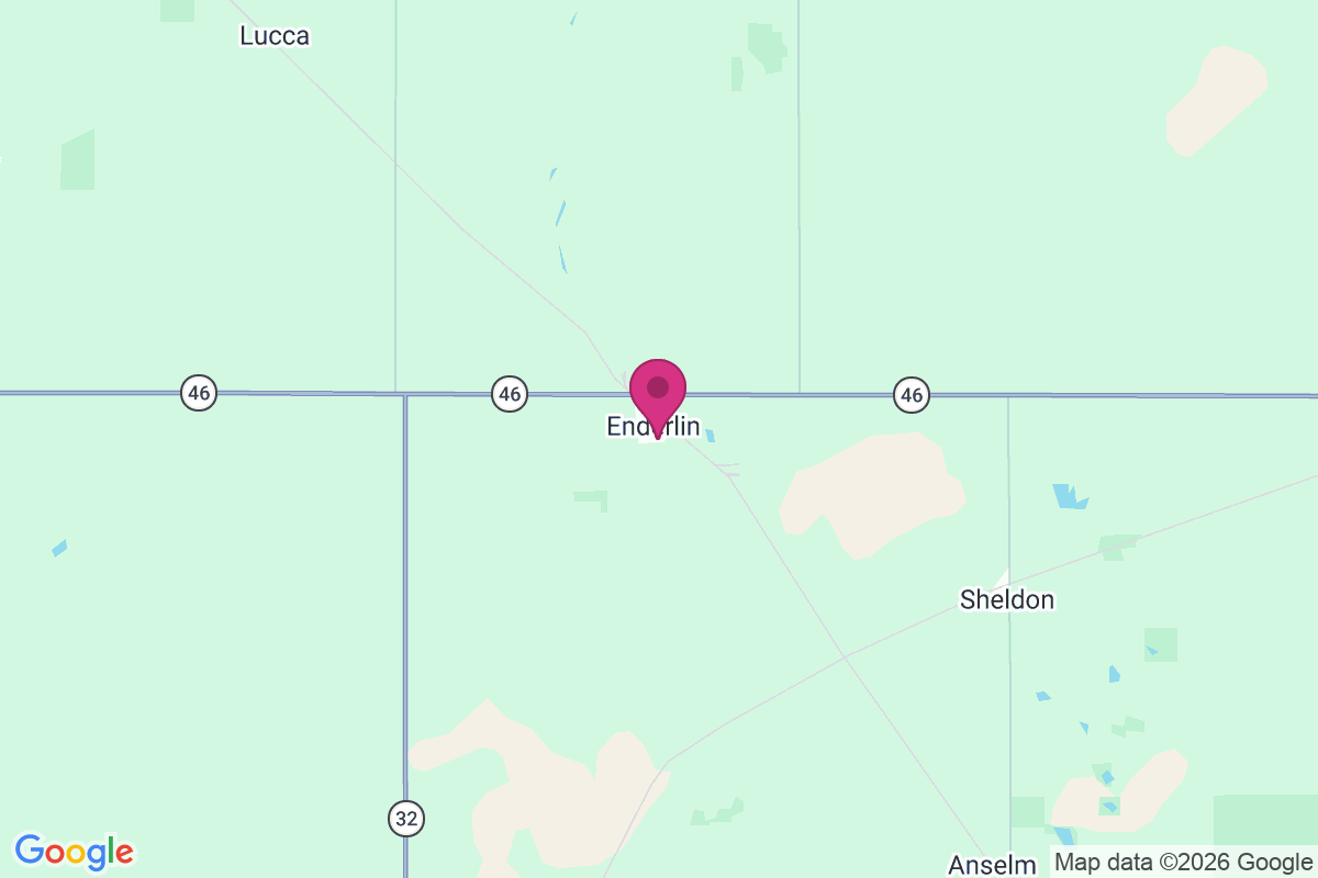 Enderlin map