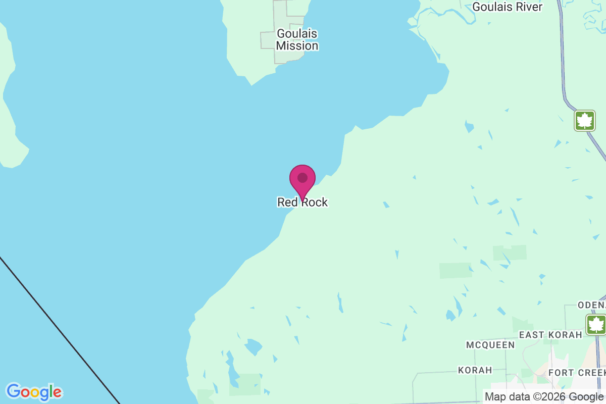 Red Rock map