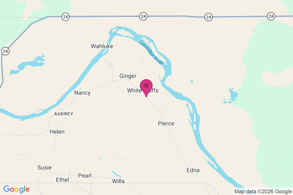 White Bluffs map
