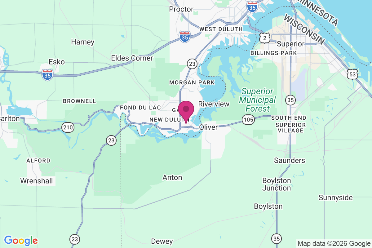 New Duluth map