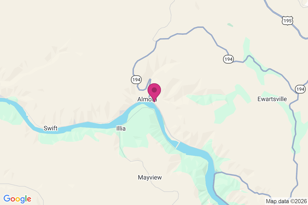 Almota map
