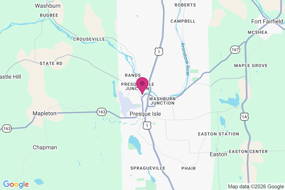 Presque Isle Junction map