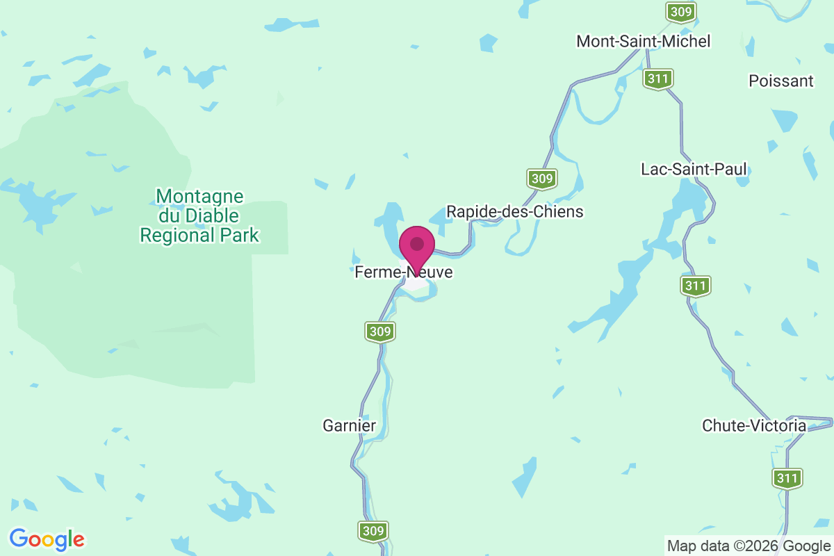 Ferme-Neuve map