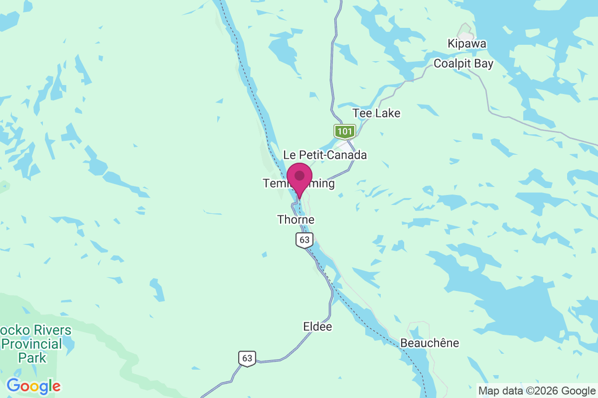 Timiskaming Station map
