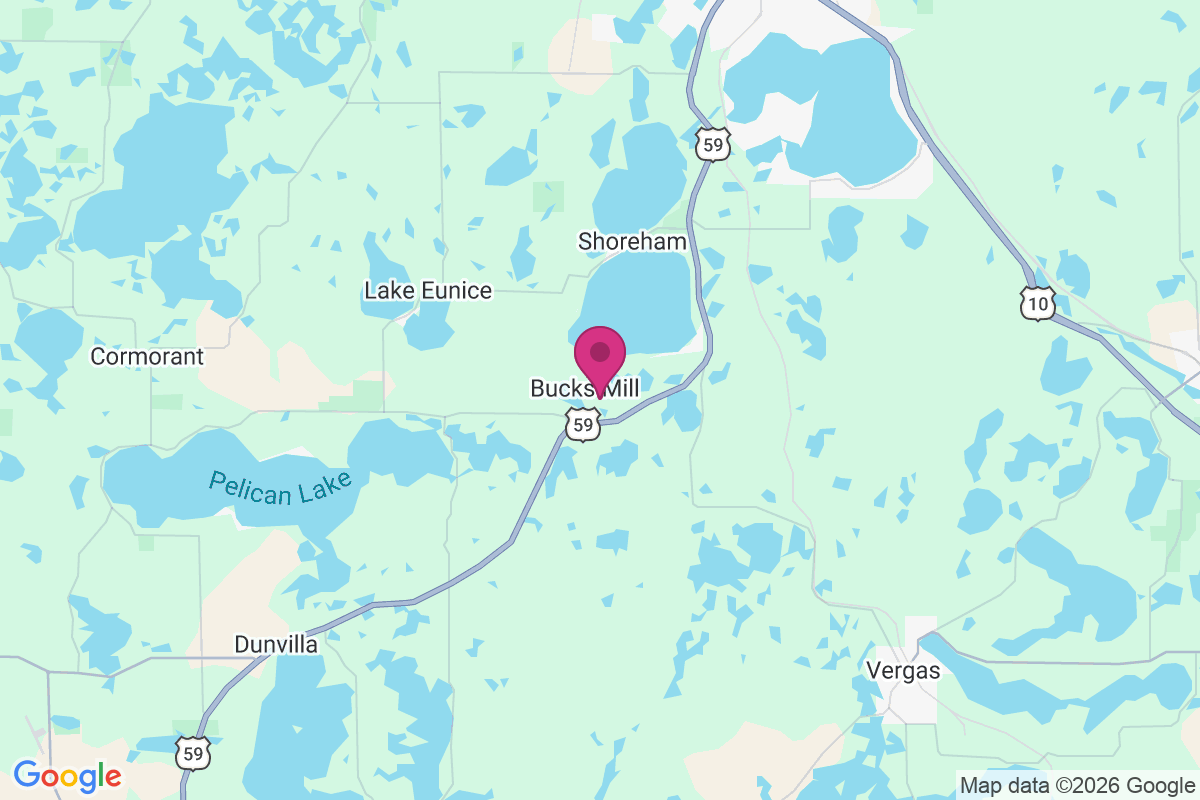 Bucks Mill map