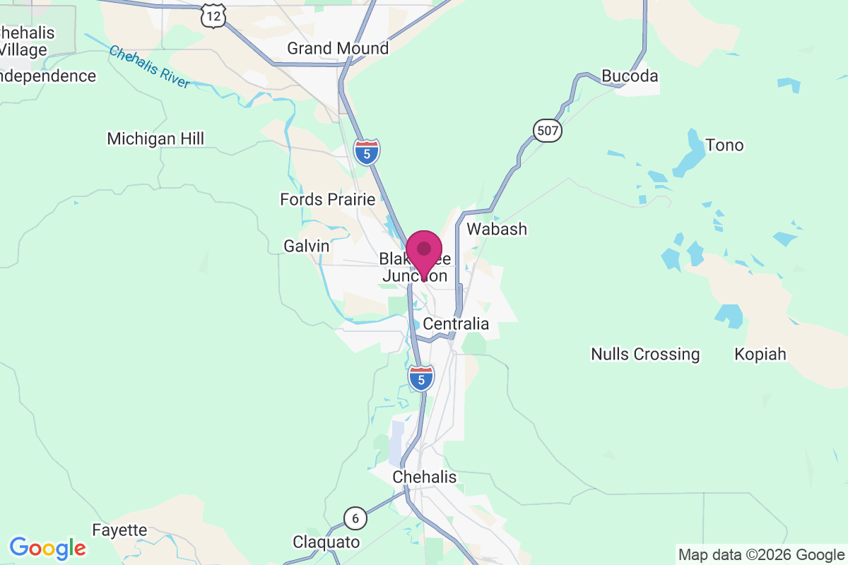 Blakeslee Junction map