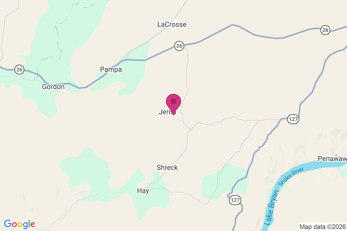 Jerita map