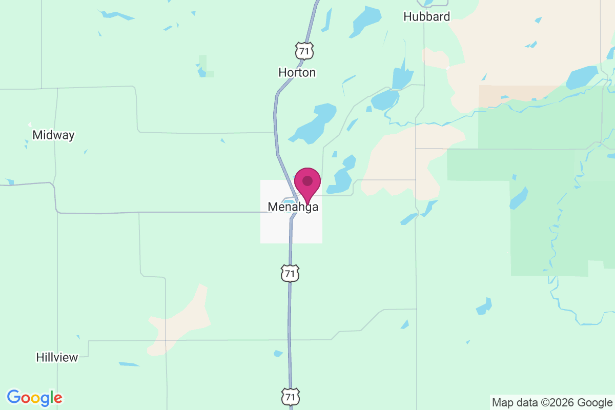 Menahga map