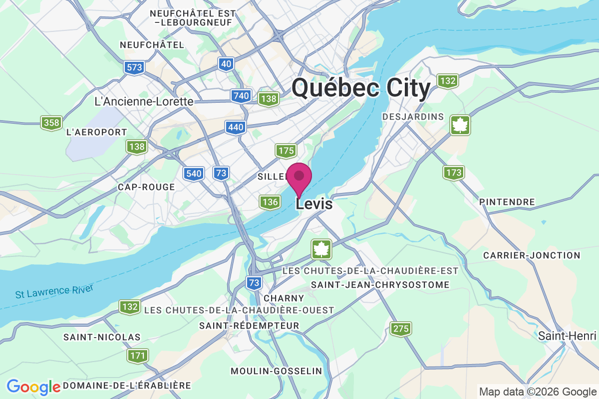 Sillery map
